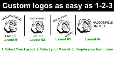 Mascot Logos for Custom Jerseys