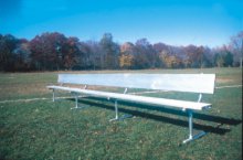 Soccer Benches - 21' with back