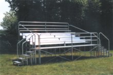 Elevated Soccer Bleachers