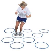 Soccer Fitness Rings - Great for agility training