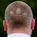 adidas trefoil haircut