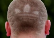 adidas trefoil haircut