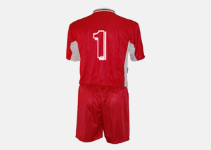 Soccer Uniform Back