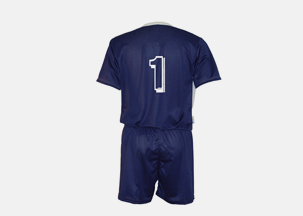 Soccer Uniform Back