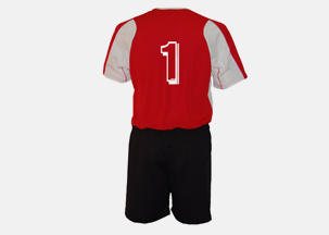 Soccer Uniform Back