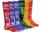 tie dye soccer socks
