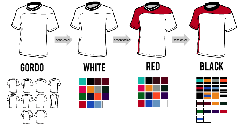 Custom Gordo Soccer Jerseys