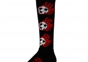 Funky Soccer Socks - Feet those Feet Flaming!